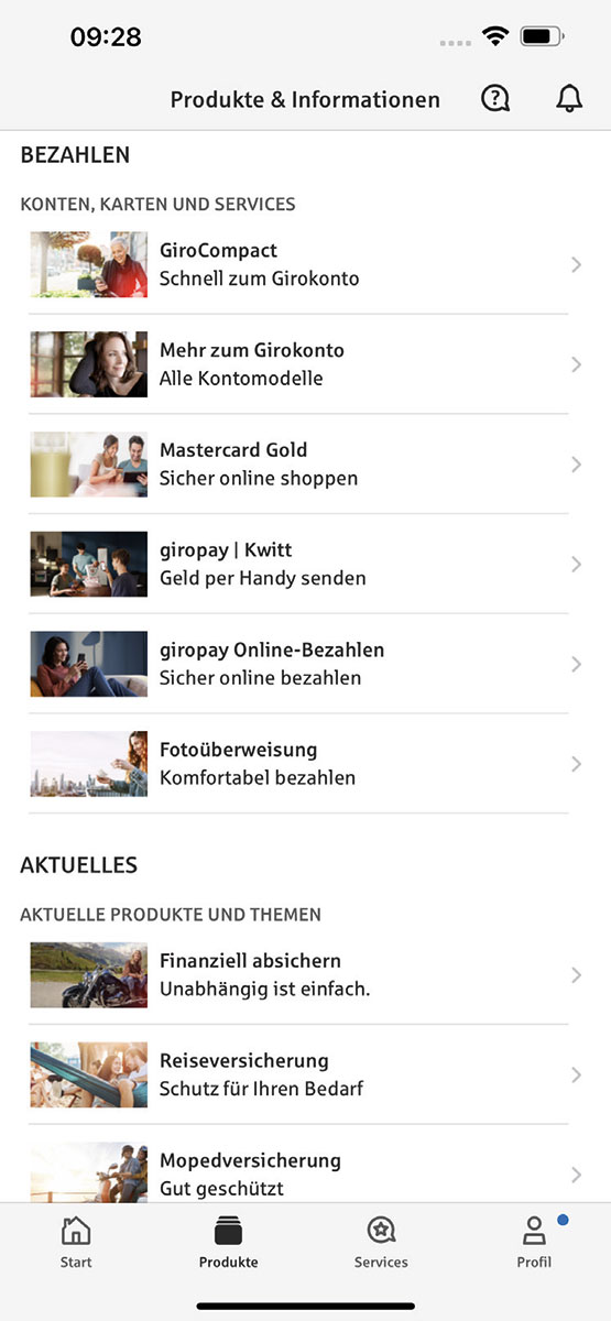 Produkte und Service-Angebote der Sparkasse Altötting-Mühldorf